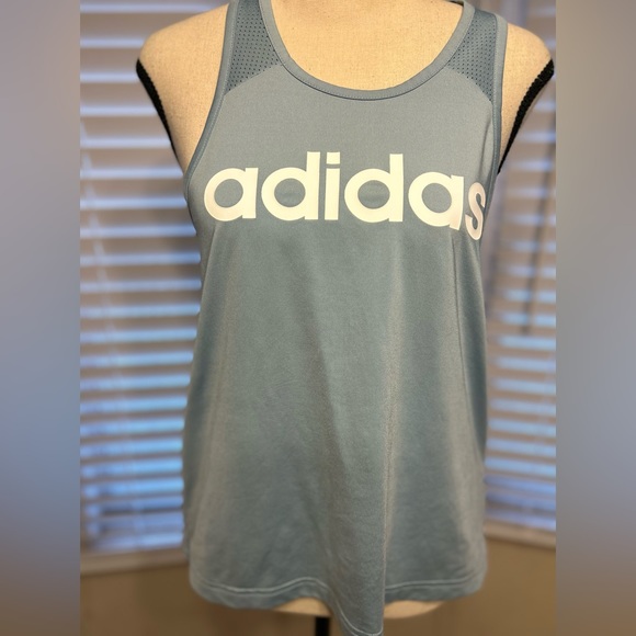 adidas linear tank top